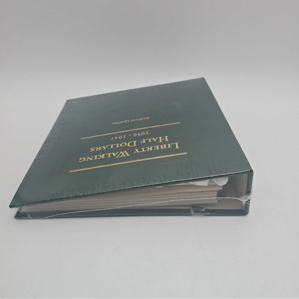 Littleton Archival Quality Coin Album Liberty Walking Half Dollars 1916-1947 New